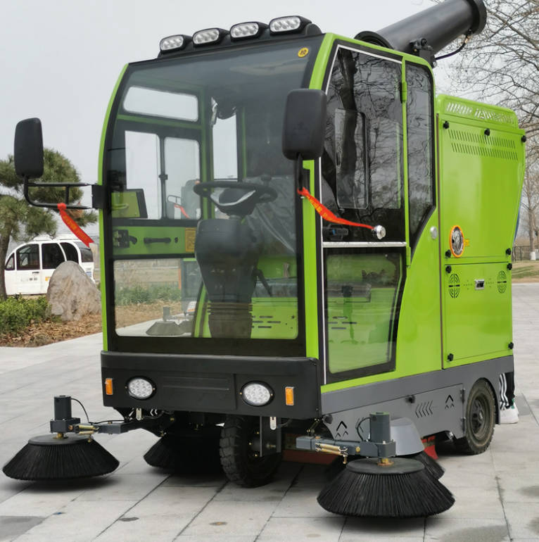 银川道路清洁广泛应用电动环卫清扫车